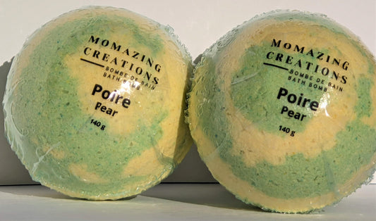 Pear Bath Bomb