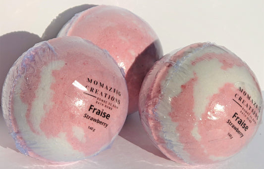 Strawberry Bath Bomb